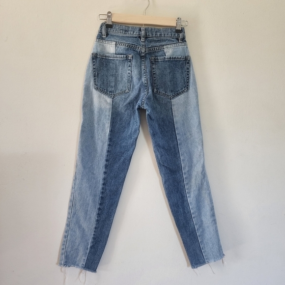 PacSun Vintage Icon two toned raw hem jeans size 23 - Picture 4 of 6